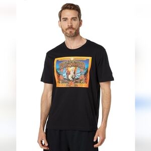 True Religion Mens Logo Graphic Print Crew Neck Short‎ Sleeve Tee Size L Black